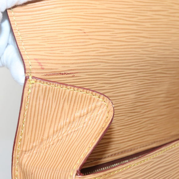 LOUIS VUITTON Epi Saint Cloud GM Shoulder Bag Beige M52196 LV Auth bs26977