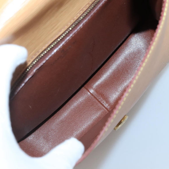 LOUIS VUITTON Epi Saint Cloud GM Shoulder Bag Beige M52196 LV Auth bs26977