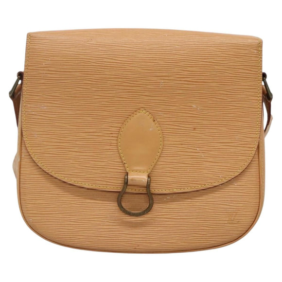 LOUIS VUITTON Epi Saint Cloud GM Shoulder Bag Beige M52196 LV Auth bs26977