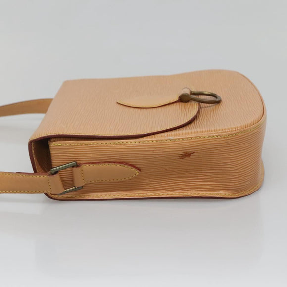 LOUIS VUITTON Epi Saint Cloud GM Shoulder Bag Beige M52196 LV Auth bs26977