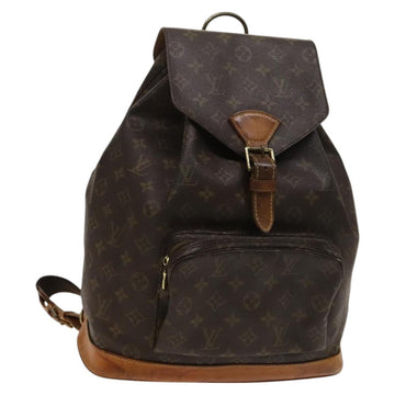 LOUIS VUITTON Monogram Montsouris GM Backpack M51135 LV Auth bs26978