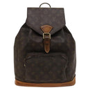LOUIS VUITTON Monogram Montsouris GM Backpack M51135 LV Auth bs26978-13