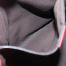 GUCCI Tote Bag Leather Outlet Red Gold 380118 Auth bs26981-11