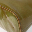 LOUIS VUITTON Monogram Vernis Houston Hand Bag Baby Blue M91005 LV Auth bs26994-14