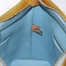 LOUIS VUITTON Monogram Vernis Houston Hand Bag Baby Blue M91005 LV Auth bs26994-20