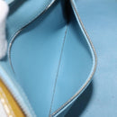 LOUIS VUITTON Monogram Vernis Houston Hand Bag Baby Blue M91005 LV Auth bs26994-21