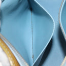 LOUIS VUITTON Monogram Vernis Houston Hand Bag Baby Blue M91005 LV Auth bs26994-22