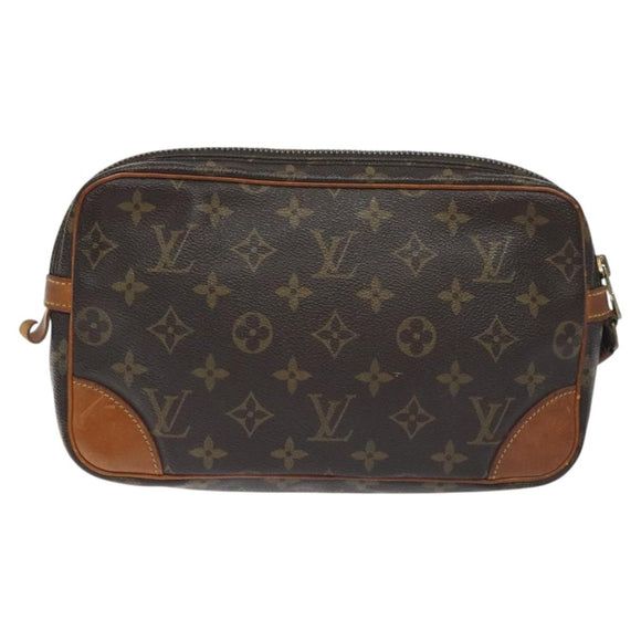 LOUIS VUITTON Monogram Marly Dragonne GM Clutch Bag M51825 LV Auth bs26998