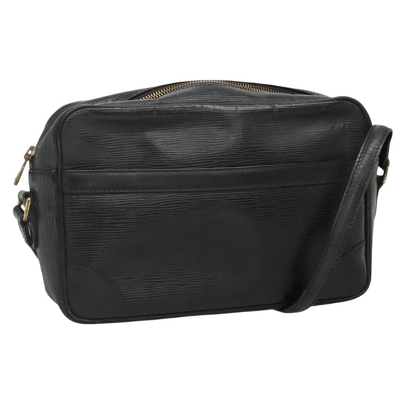 LOUIS VUITTON Epi Trocadero 27 Shoulder Bag Black M52312 LV Auth bs27001