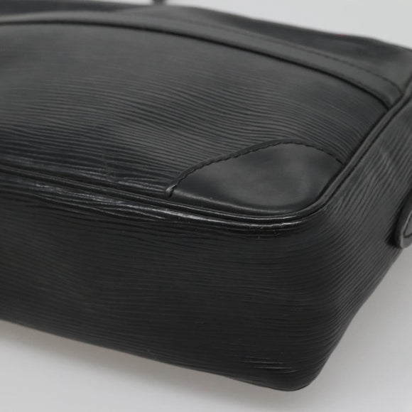 LOUIS VUITTON Epi Trocadero 27 Shoulder Bag Black M52312 LV Auth bs27001