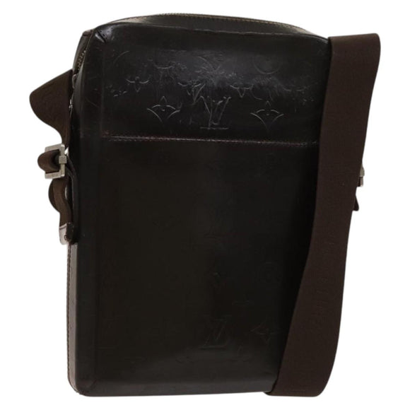 LOUIS VUITTON Monogram Lace Bobby Shoulder Bag Brown M46520 LV Auth bs27004