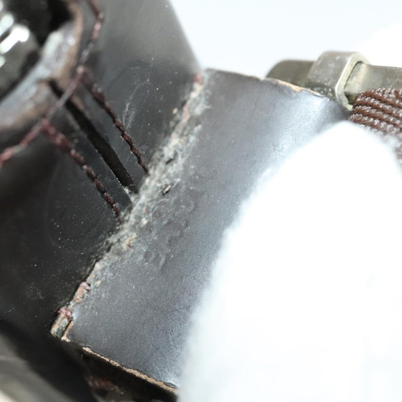 LOUIS VUITTON Monogram Lace Bobby Shoulder Bag Brown M46520 LV Auth bs27004