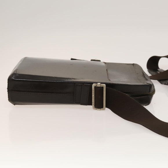 LOUIS VUITTON Monogram Lace Bobby Shoulder Bag Brown M46520 LV Auth bs27004