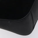 GUCCI Bamboo Hand Bag Suede Leather Black Gold 001 3444 1638 Auth bs27007-13