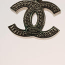 CHANEL Pierce Metal Silver CC Auth bs27017-5