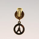 CELINE Earring Metal Gold Auth bs27019-3