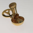 CELINE Earring Metal Gold Auth bs27019-4