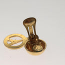 CELINE Earring Metal Gold Auth bs27019-8