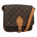 LOUIS VUITTON Monogram Cartouchiere MM Shoulder Bag M51253 LV Auth bs27021-1