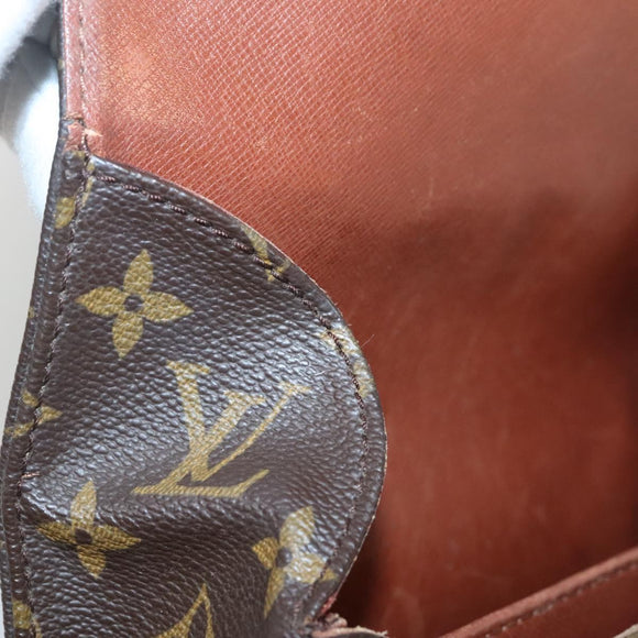 LOUIS VUITTON Monogram Cartouchiere MM Shoulder Bag M51253 LV Auth bs27021