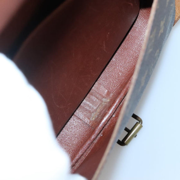 LOUIS VUITTON Monogram Cartouchiere MM Shoulder Bag M51253 LV Auth bs27021