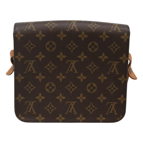 LOUIS VUITTON Monogram Cartouchiere MM Shoulder Bag M51253 LV Auth bs27021