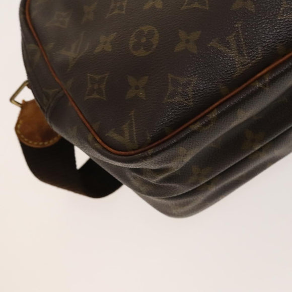LOUIS VUITTON Monogram Reporter PM Shoulder Bag M45254 LV Auth bs27024