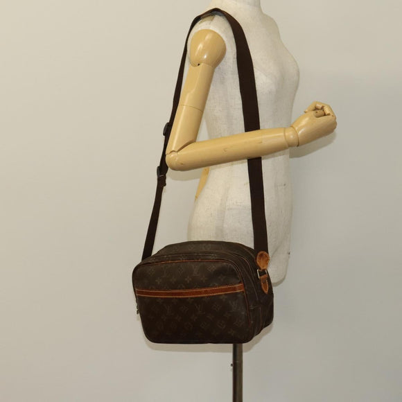 LOUIS VUITTON Monogram Reporter PM Shoulder Bag M45254 LV Auth bs27024