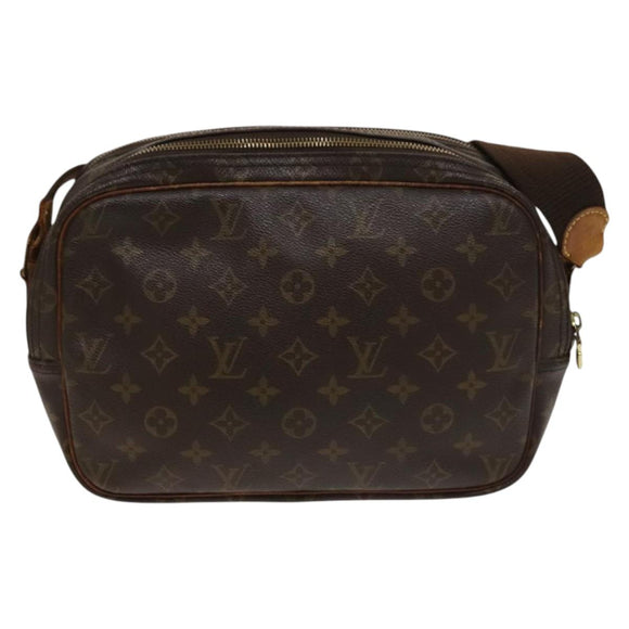 LOUIS VUITTON Monogram Reporter PM Shoulder Bag M45254 LV Auth bs27024