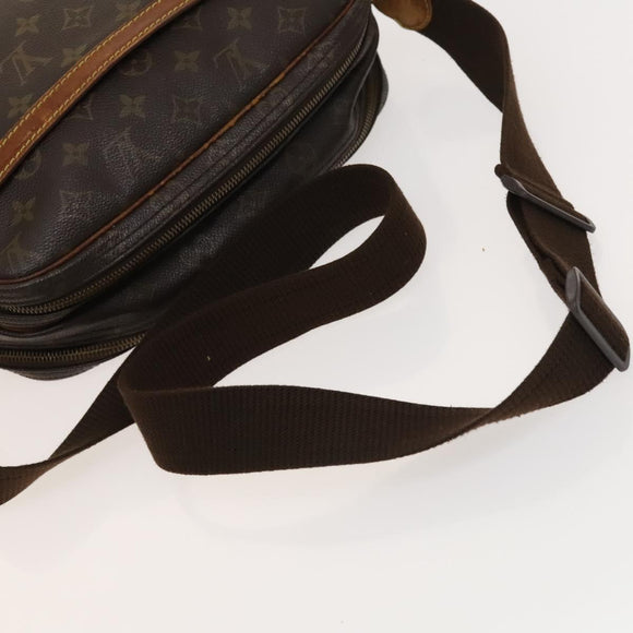 LOUIS VUITTON Monogram Reporter PM Shoulder Bag M45254 LV Auth bs27024