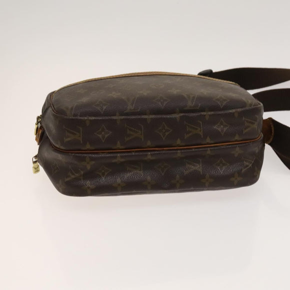 LOUIS VUITTON Monogram Reporter PM Shoulder Bag M45254 LV Auth bs27024