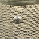 HERMES New Fourre Tout MM Hand Bag Canvas Gray Silver Auth bs27031-15