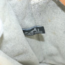 HERMES New Fourre Tout MM Hand Bag Canvas Gray Silver Auth bs27031-16
