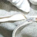 HERMES New Fourre Tout MM Hand Bag Canvas Gray Silver Auth bs27031-22