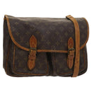 LOUIS VUITTON Monogram Gibeciere GM Shoulder Bag M42246 LV Auth bs27042-1
