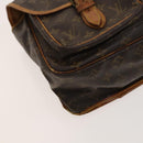 LOUIS VUITTON Monogram Gibeciere GM Shoulder Bag M42246 LV Auth bs27042-15