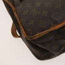 LOUIS VUITTON Monogram Gibeciere GM Shoulder Bag M42246 LV Auth bs27042-9