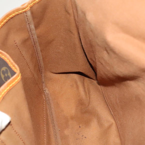 LOUIS VUITTON Monogram Gibeciere GM Shoulder Bag M42246 LV Auth bs27042