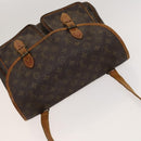 LOUIS VUITTON Monogram Gibeciere GM Shoulder Bag M42246 LV Auth bs27042-6