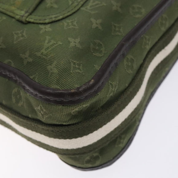 LOUIS VUITTON Monogram Mini Bussus Marie Kate Bag TST Khaki M92324 Auth bs27051