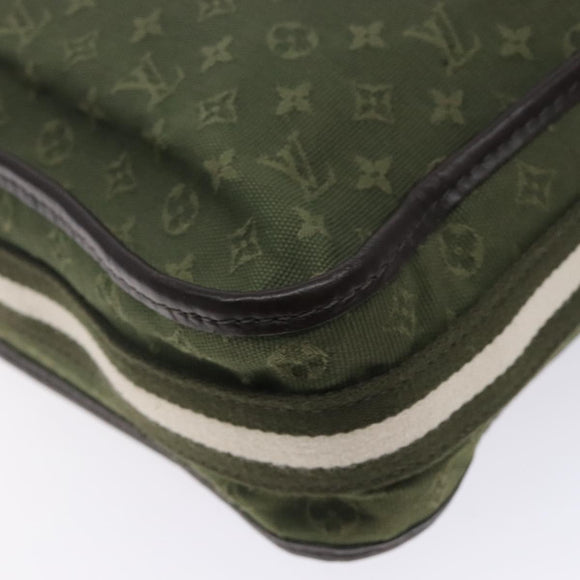 LOUIS VUITTON Monogram Mini Bussus Marie Kate Bag TST Khaki M92324 Auth bs27051