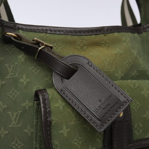 LOUIS VUITTON Monogram Mini Bussus Marie Kate Bag TST Khaki M92324 Auth bs27051