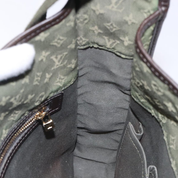 LOUIS VUITTON Monogram Mini Bussus Marie Kate Bag TST Khaki M92324 Auth bs27051