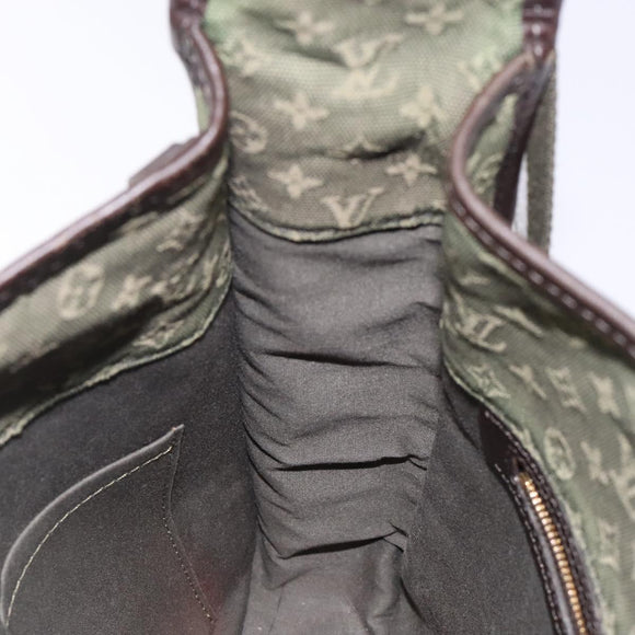 LOUIS VUITTON Monogram Mini Bussus Marie Kate Bag TST Khaki M92324 Auth bs27051