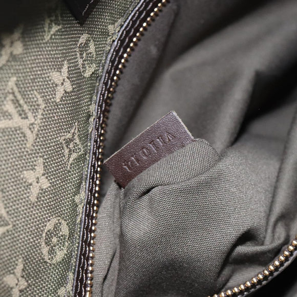 LOUIS VUITTON Monogram Mini Bussus Marie Kate Bag TST Khaki M92324 Auth bs27051