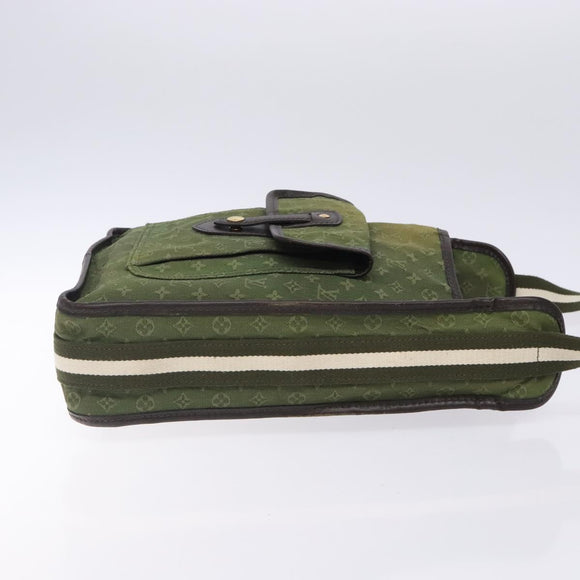 LOUIS VUITTON Monogram Mini Bussus Marie Kate Bag TST Khaki M92324 Auth bs27051