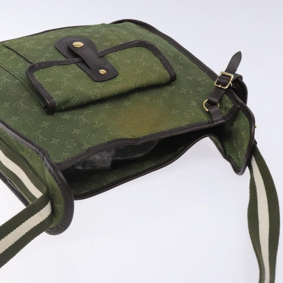 LOUIS VUITTON Monogram Mini Bussus Marie Kate Bag TST Khaki M92324 Auth bs27051