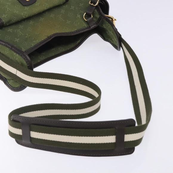 LOUIS VUITTON Monogram Mini Bussus Marie Kate Bag TST Khaki M92324 Auth bs27051