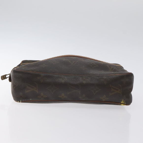 LOUIS VUITTON Monogram Compiegne 23 Clutch Bag M51847 LV Auth bs27055