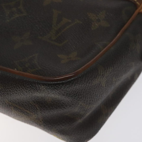 LOUIS VUITTON Monogram Compiegne 23 Clutch Bag M51847 LV Auth bs27055